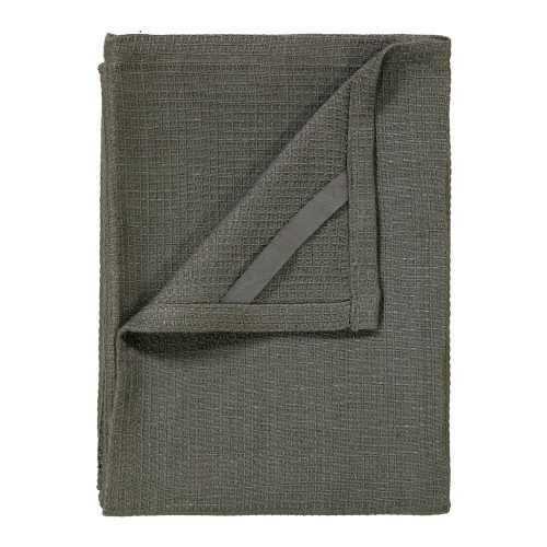 2 db-os zöld len és pamut keverék konyharuha szett