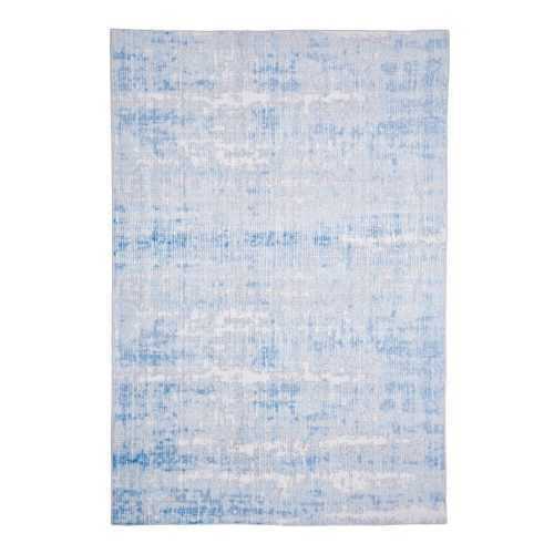 Abstract szürke-kék szőnyeg