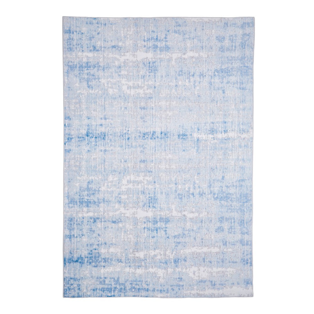Abstract szürke-kék szőnyeg