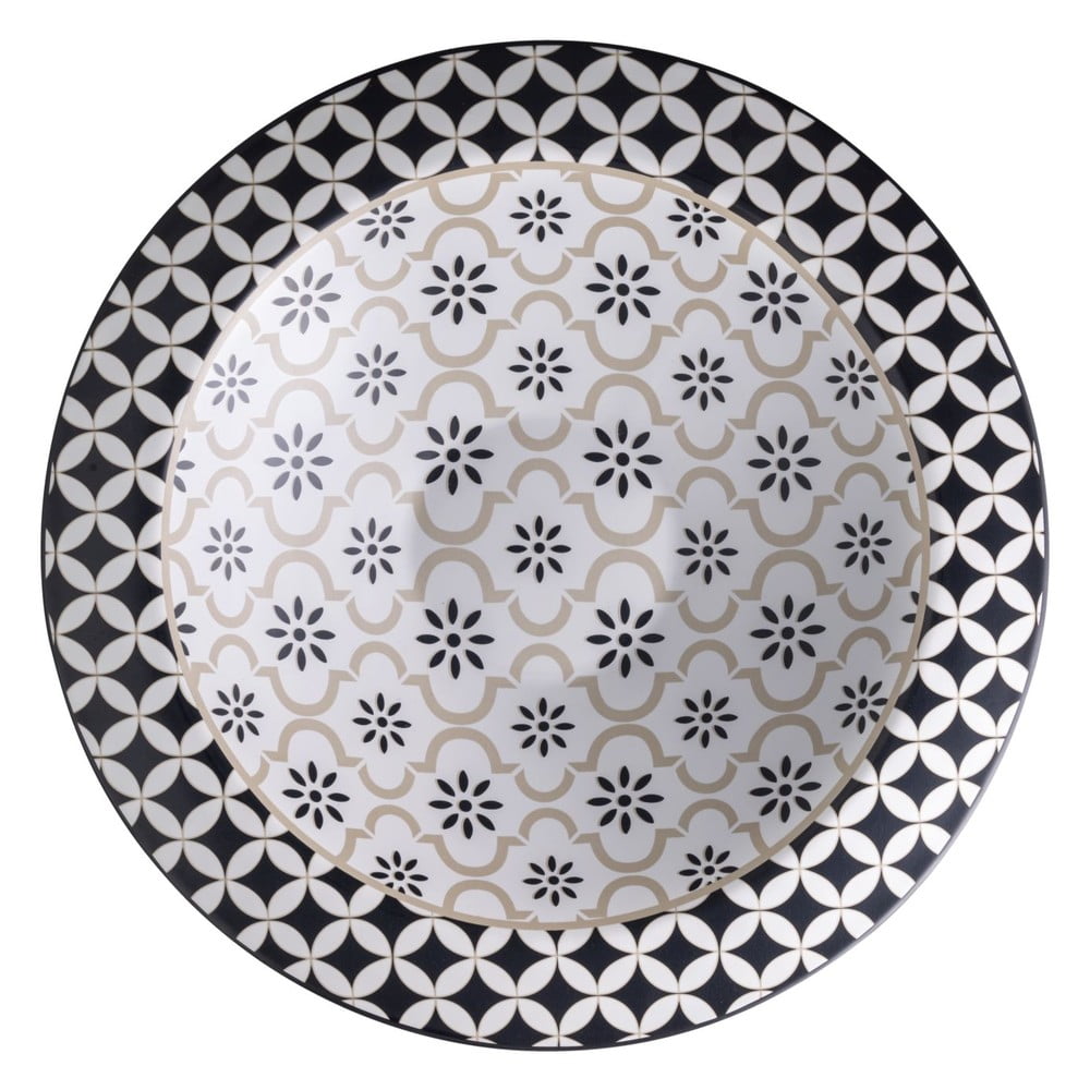 Alhambra II. agyagkerámia mély tálaló tányér