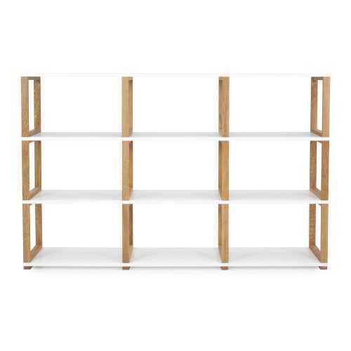 Art fehér polcos állvány