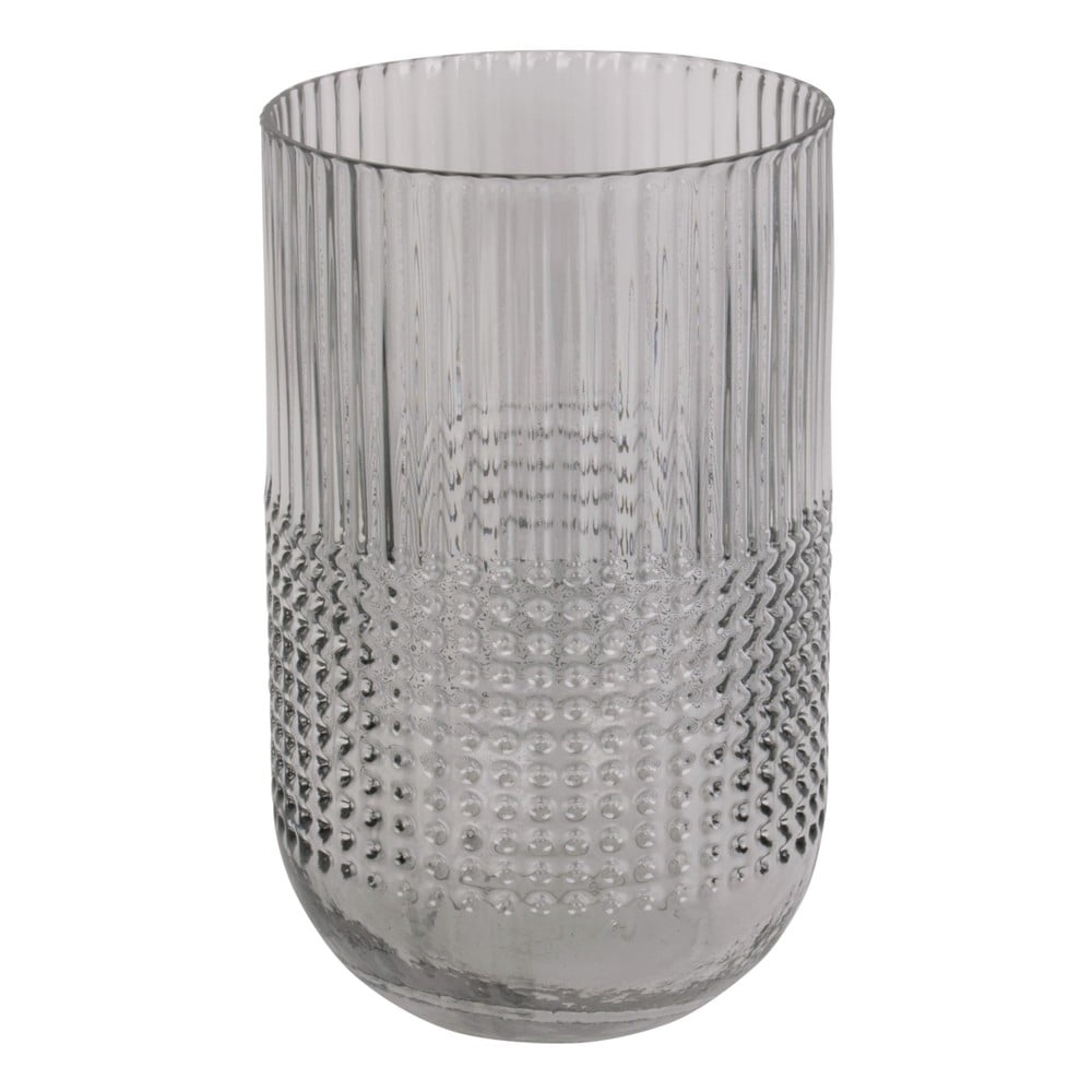 Attract szürke üveg váza