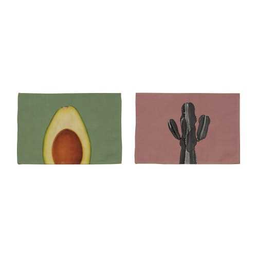 Avocado 2 db tányéralátét - Surdic