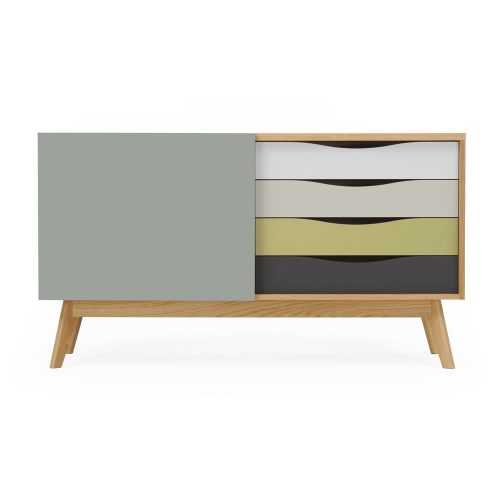 Avon szürke komód - Woodman