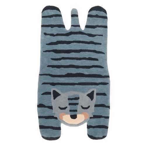 Blue Tigger gyapjú gyerekszőnyeg