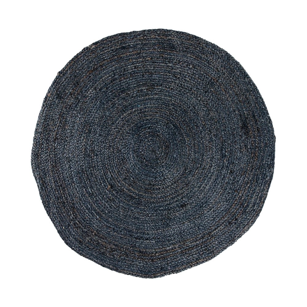 Bombay sötétszürke kerek szőnyeg