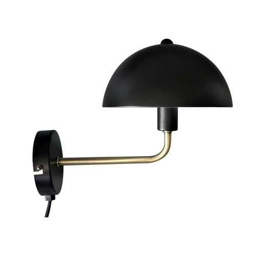 Bonnet fekete-aranyszínű fali lámpa