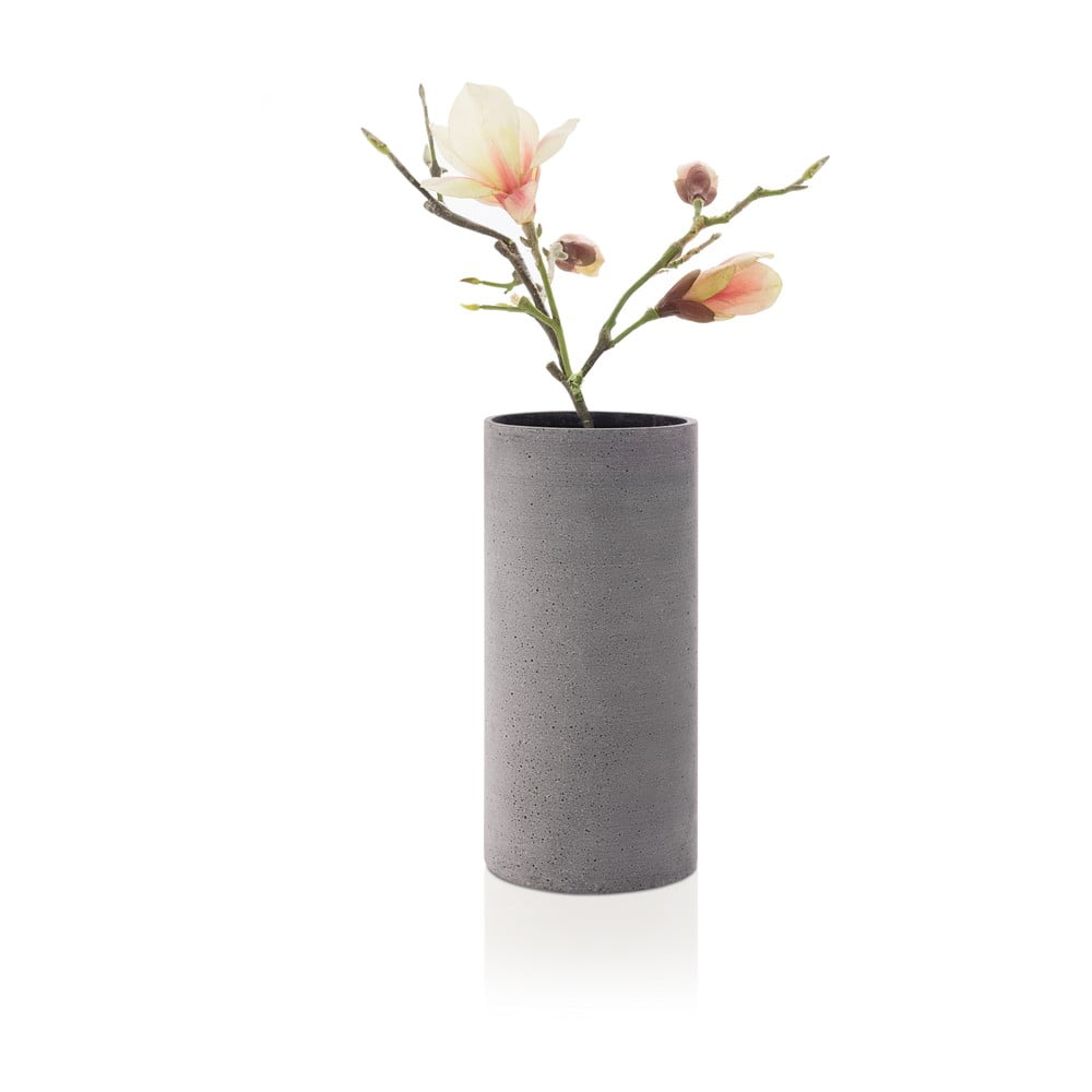 Bouquet szürke váza