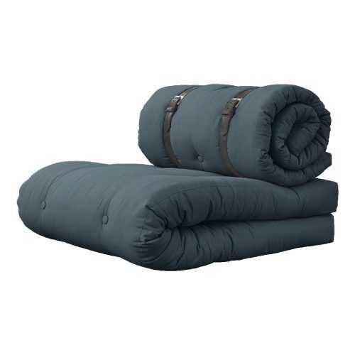 Buckle Up Petrol Blue kék kinyitható fotel - Karup Design