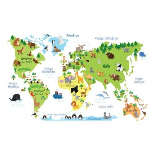 Childrens World Map falmatrica - Ambiance
