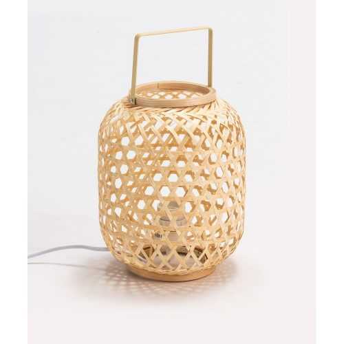 Clio bambusz asztali lámpa