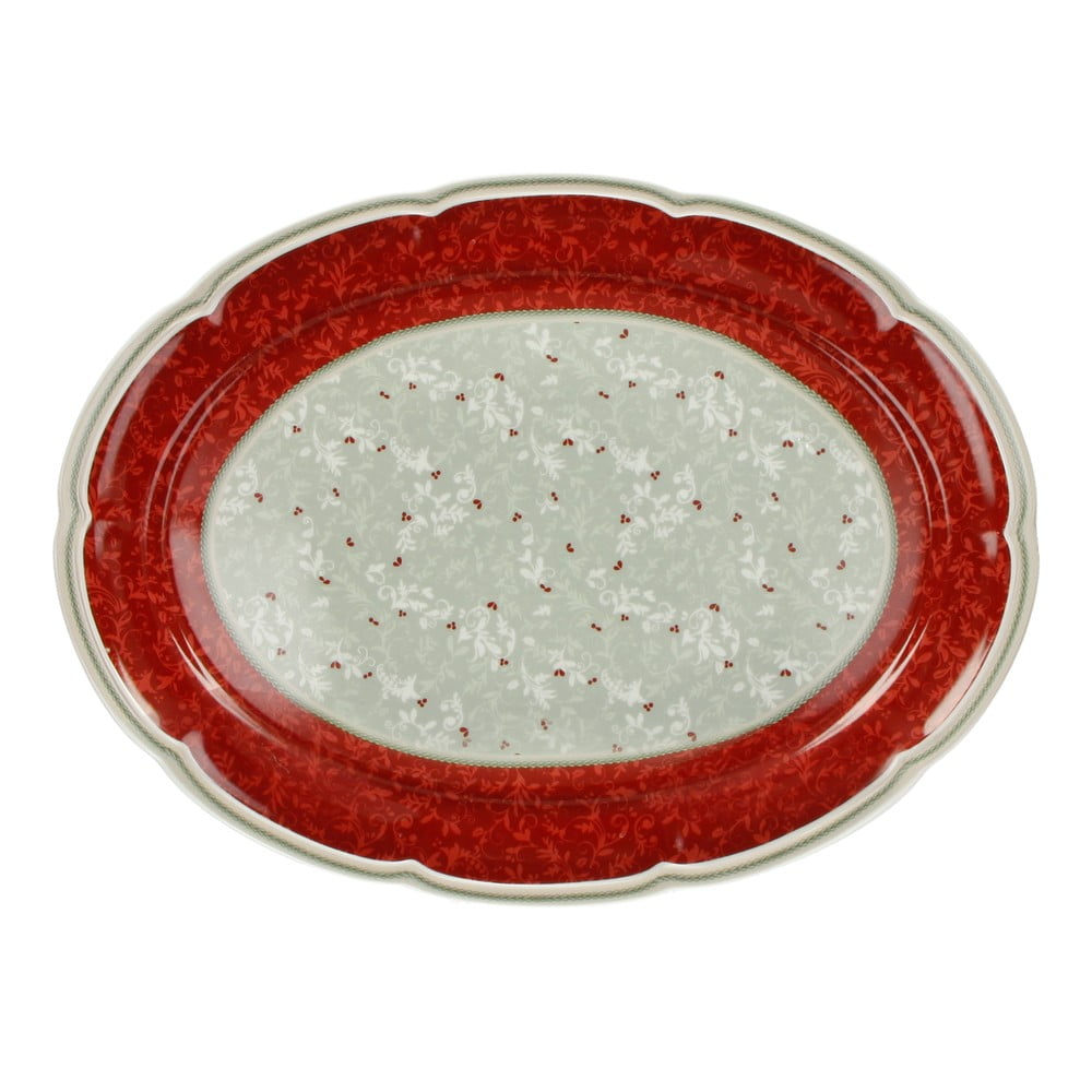 Connubio porcelán tányér karácsonyi mintával