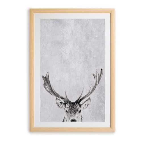 Deer keretezett falikép