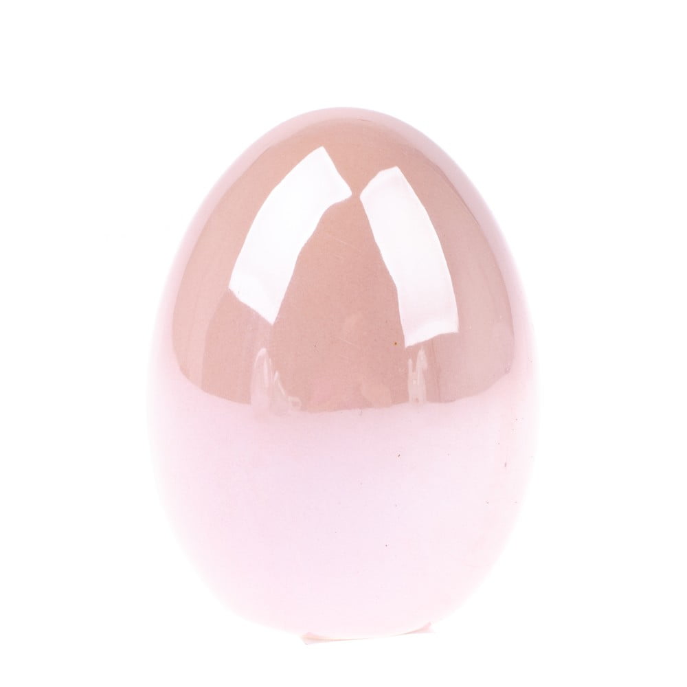 Easter Deco rózsaszín kerámia tojás