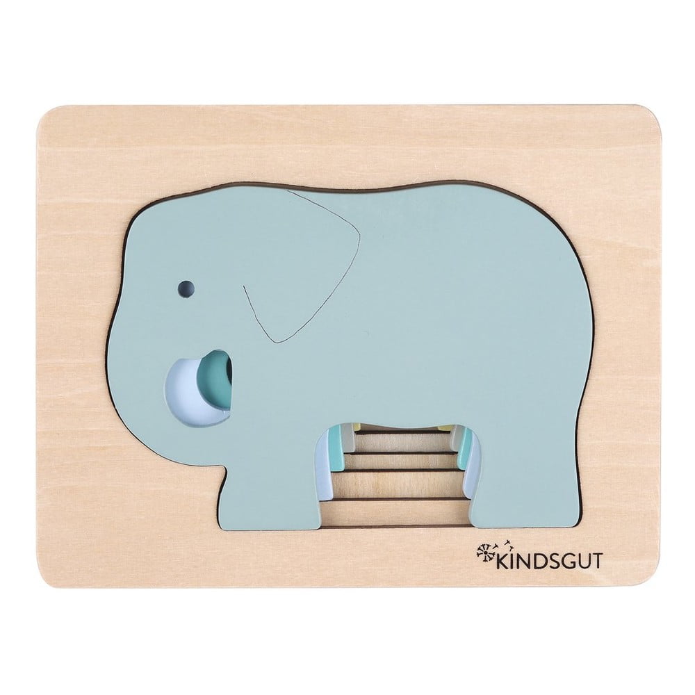 Elephant fa gyerek puzzle - Kindsgut