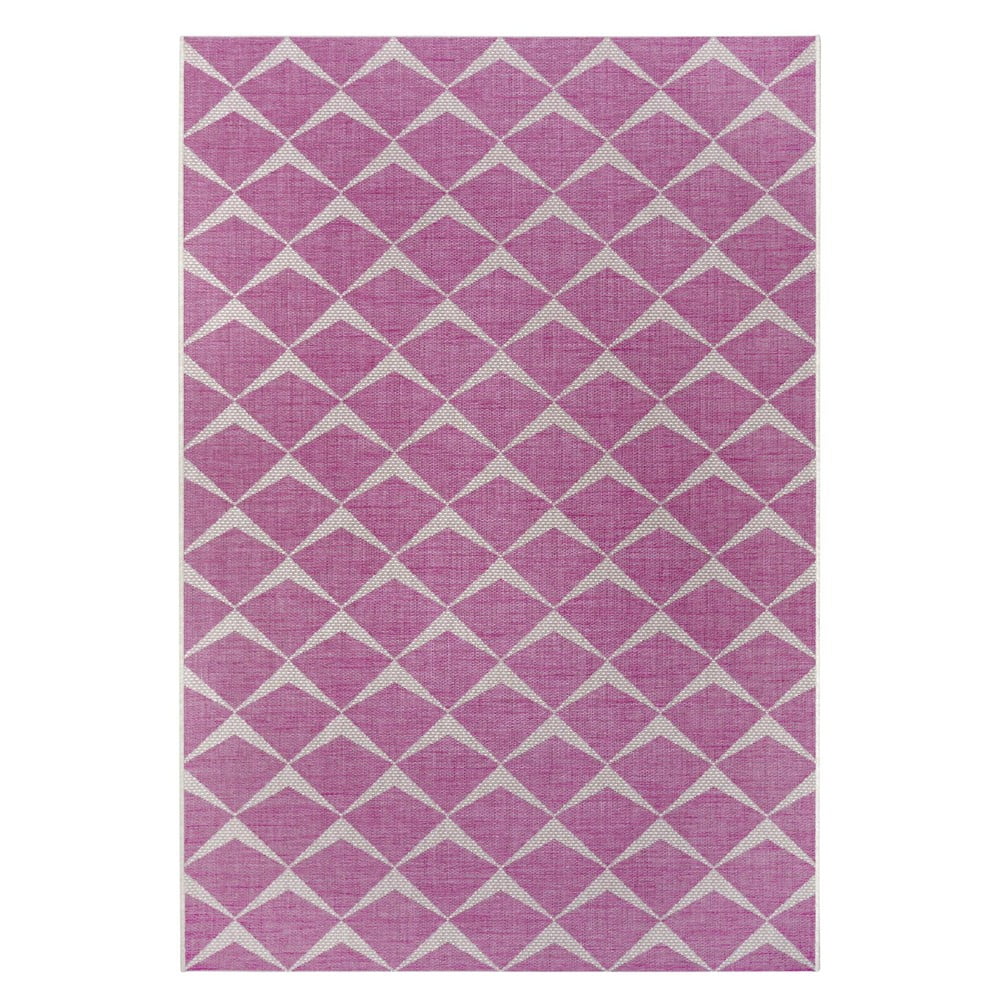 Escala rózsaszín-bézs kültéri szőnyeg