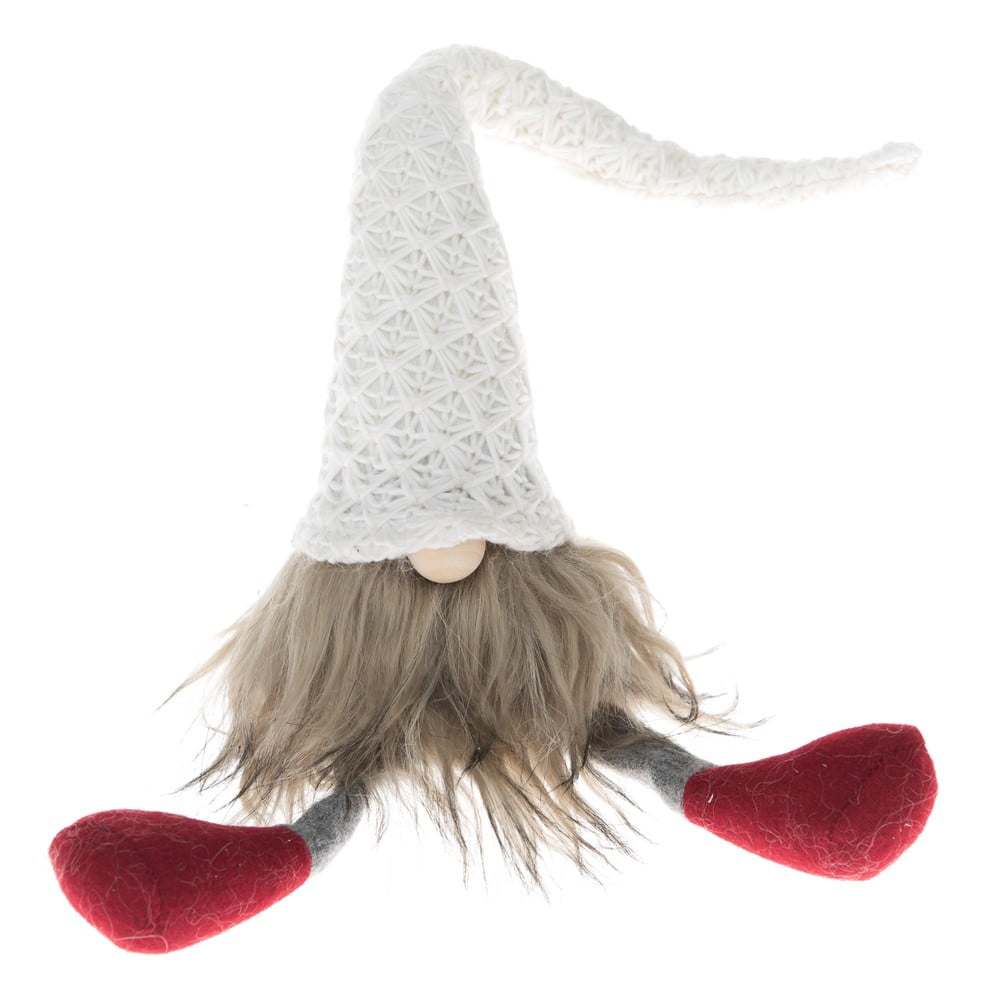 Fehér textil figura