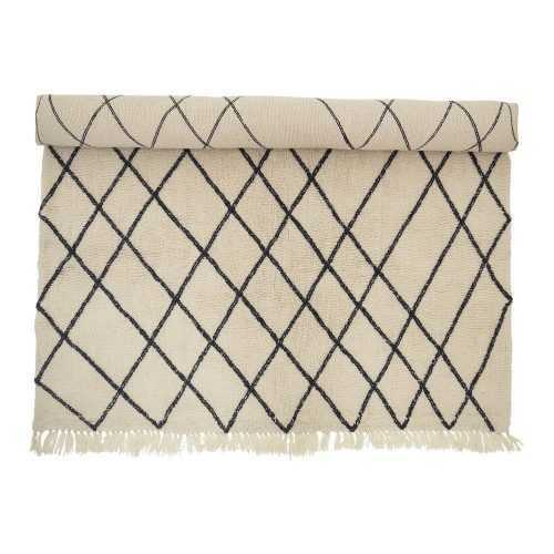 Geo fehér gyapjú szőnyeg