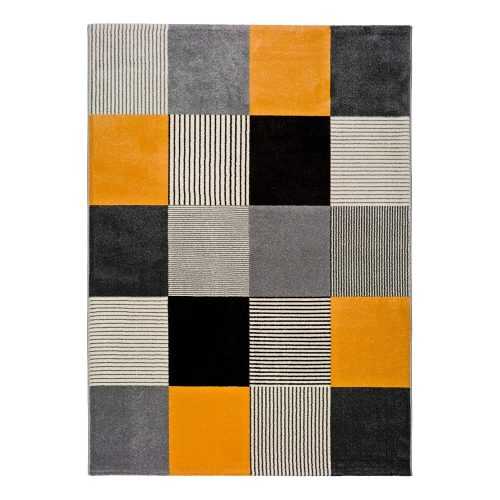 Gladys Lento narancssárga-szürke szőnyeg