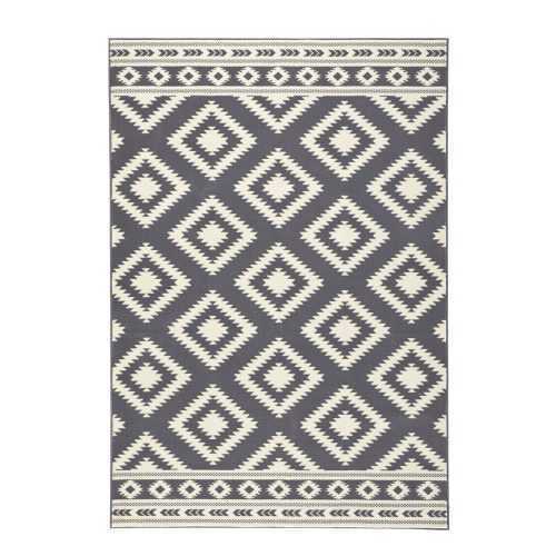 Gloria Ethno szürke-krémszínű szőnyeg