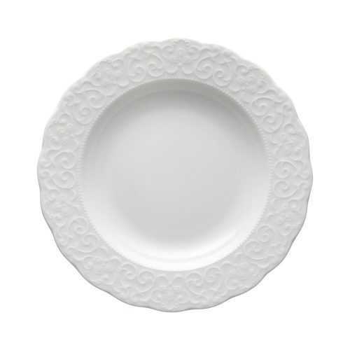 Gran Gala fehér porcelántényér