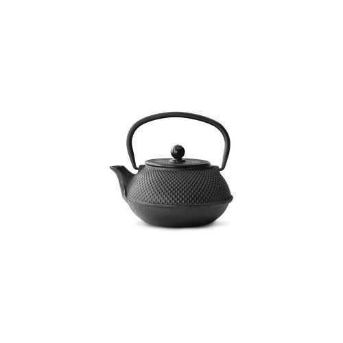 Jang fekete öntöttvas teáskanna szűrővel