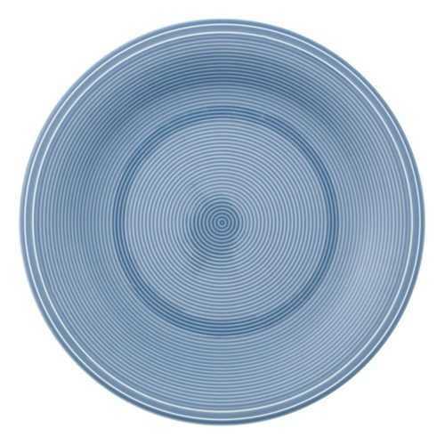 Like Color Loop kék porcelán tányér