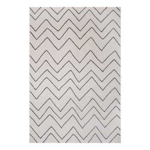 Lisbon fekete-szürke kültéri szőnyeg