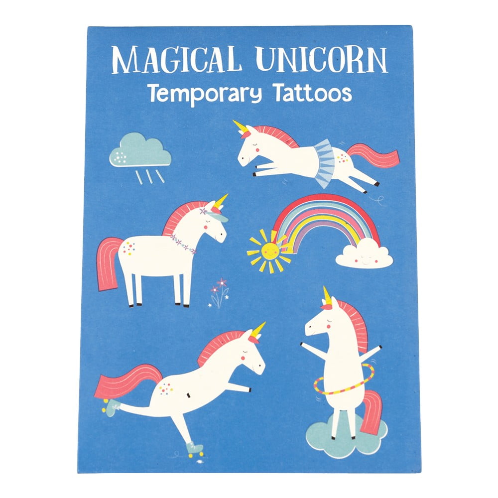 Magical Unicorn lemosható tetoválás szett