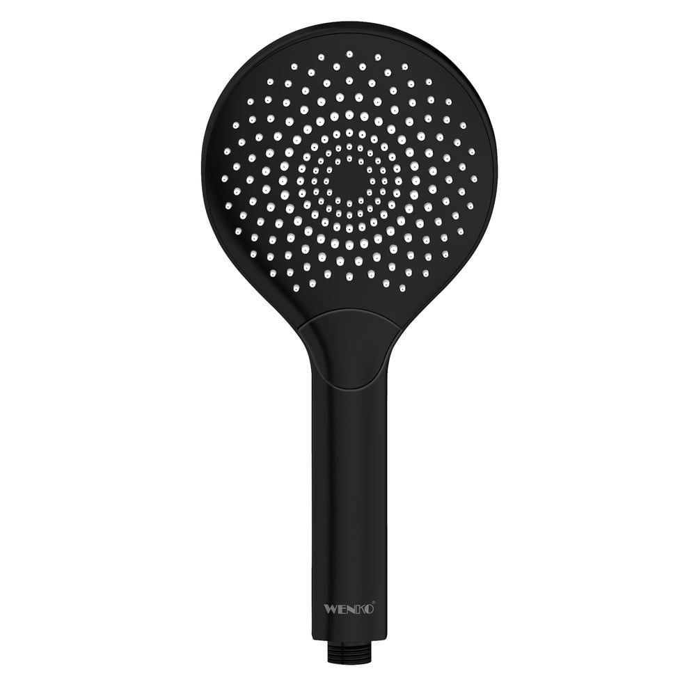 Matt fekete zuhanyfej