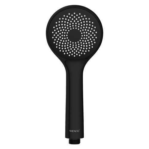 Matt fekete zuhanyfej