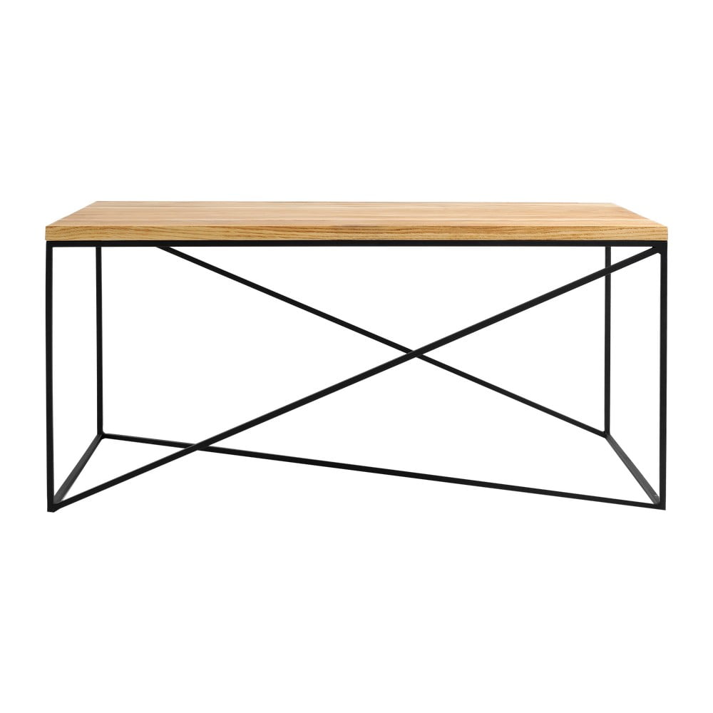 Memo dohányzóasztal tölgyfa dekorral