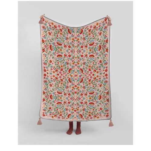 Mexican Flowers pléd