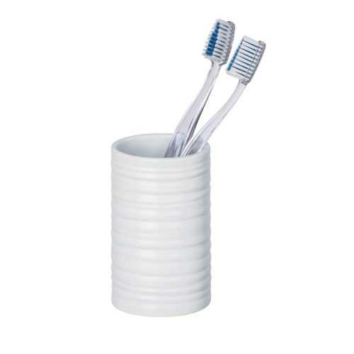 Mila fehér kerámia fogkefetartó pohár - Wenko