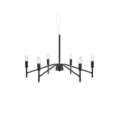 Monarch fekete függőlámpa