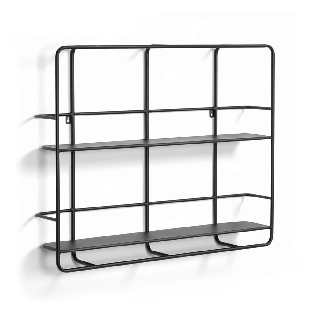Najat fekete fémpolc - Kave Home