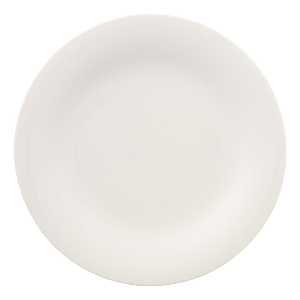 New Cottage fehér porcelán tányér