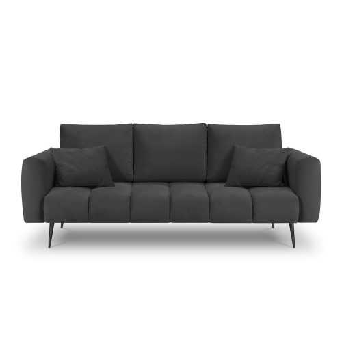 Octave sötétszürke bársony kanapé - Interieurs 86