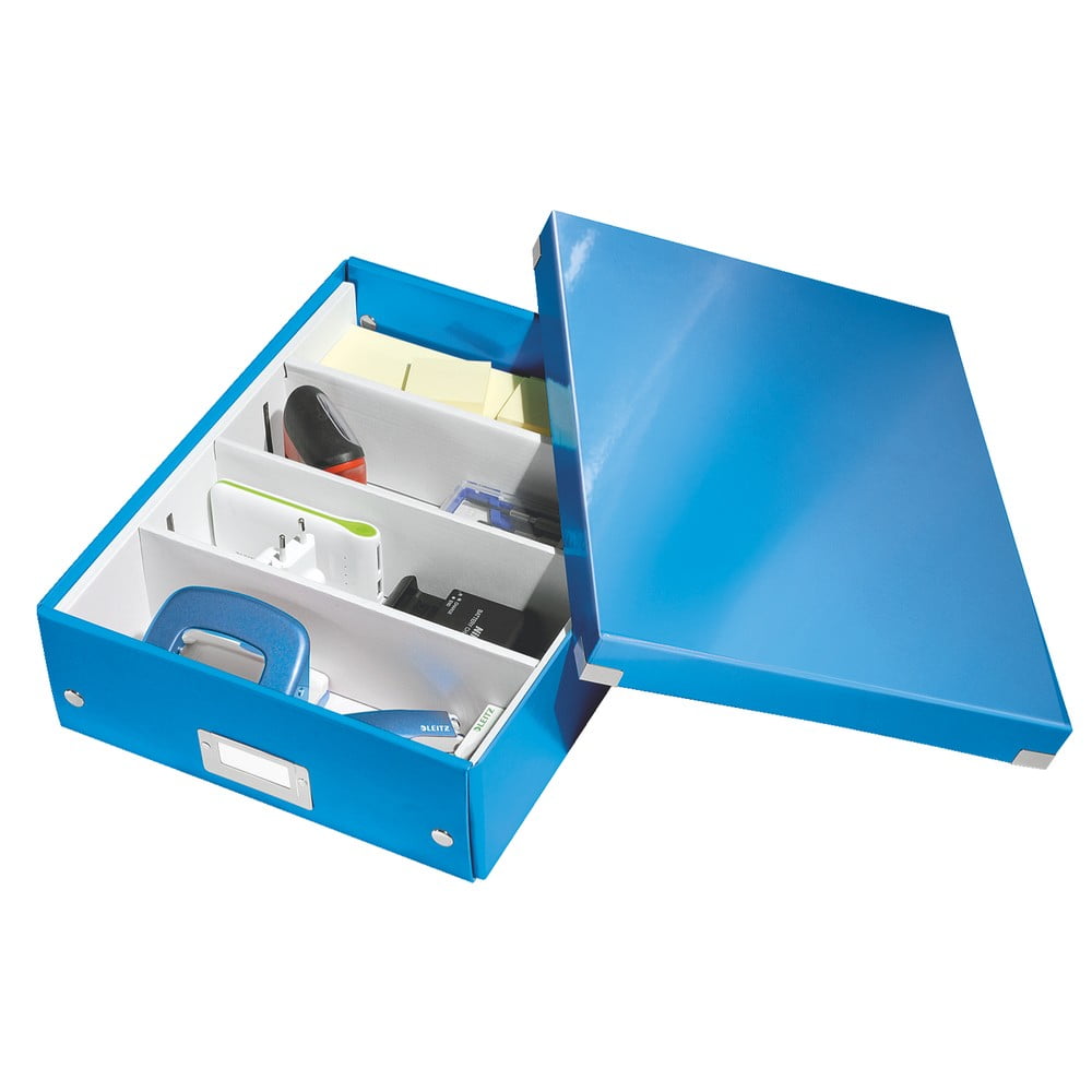 Office kék rendszerező doboz