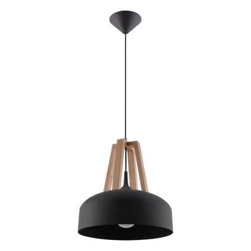 Olla fekete-bézs függőlámpa - Nice Lamps