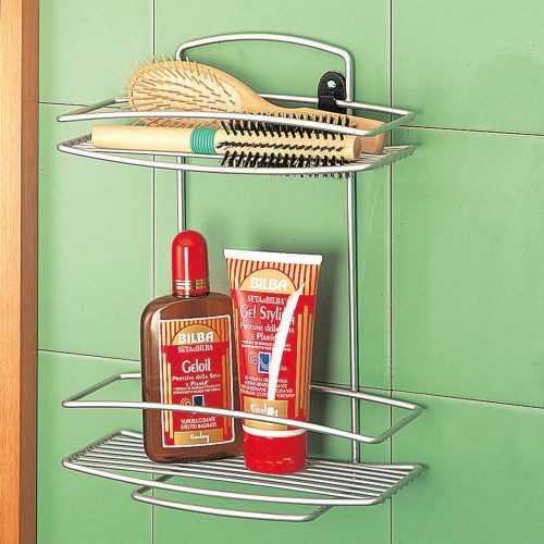 Onda kétszintes fali polc