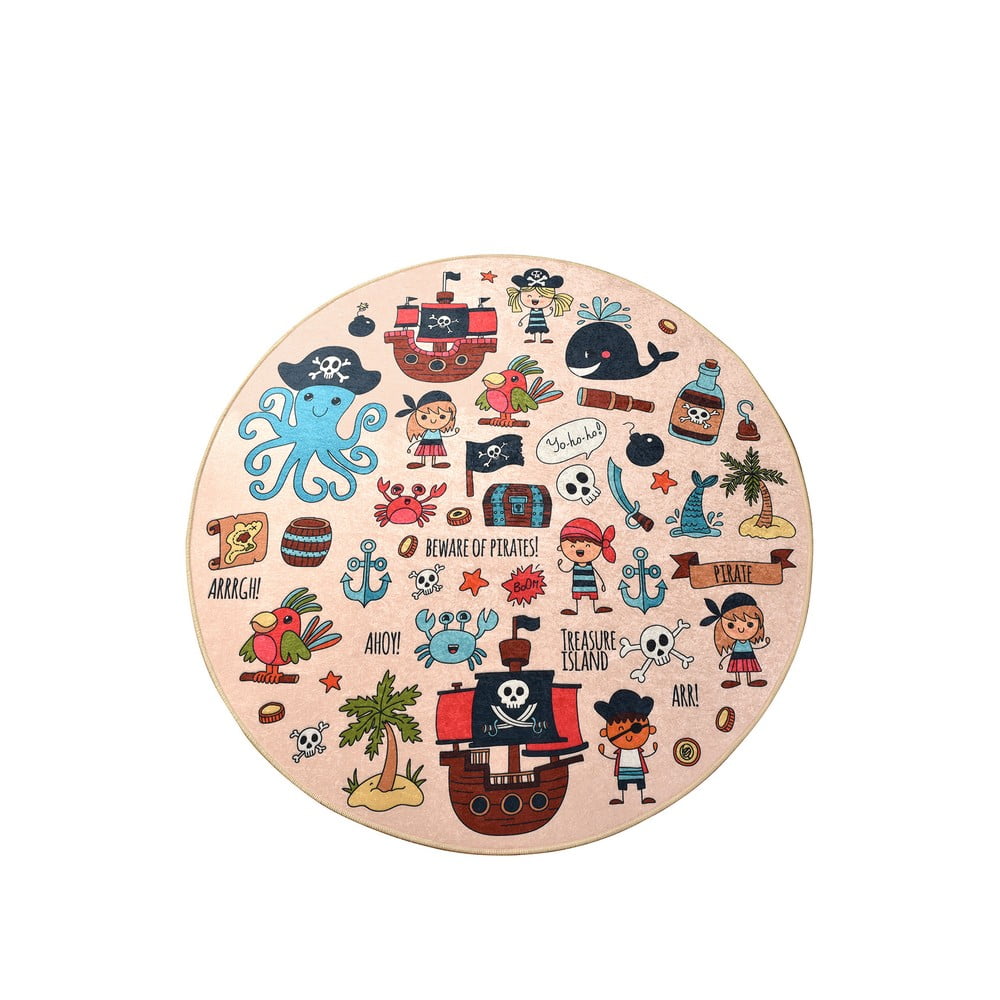 Pirate csúszásgátlós gyerekszőnyeg