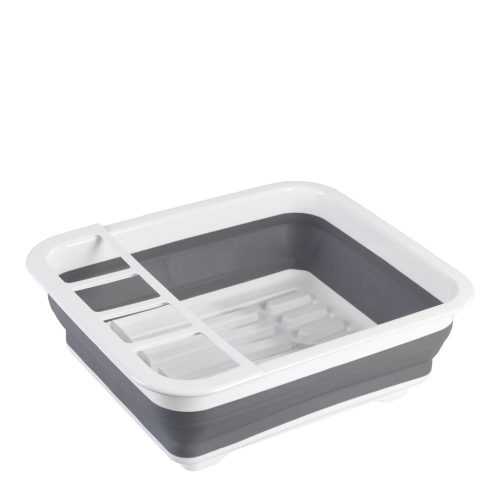 Rack fehér-szürke összecsukható edényszárító - Wenko