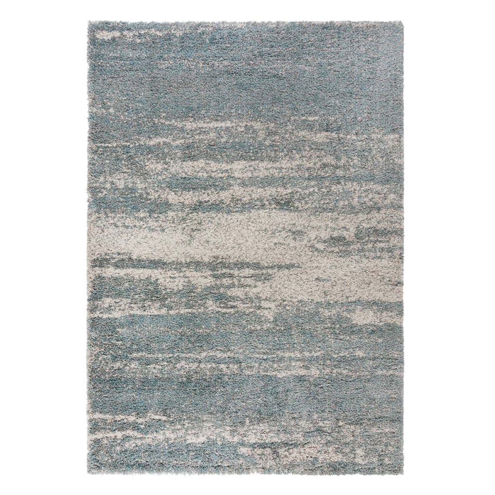 Reza kék-szürke szőnyeg