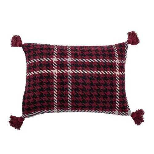 Rivel piros karácsonyi díszpárna