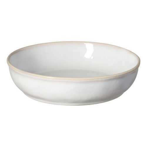 Roda fehér agyagkerámia mélytányér