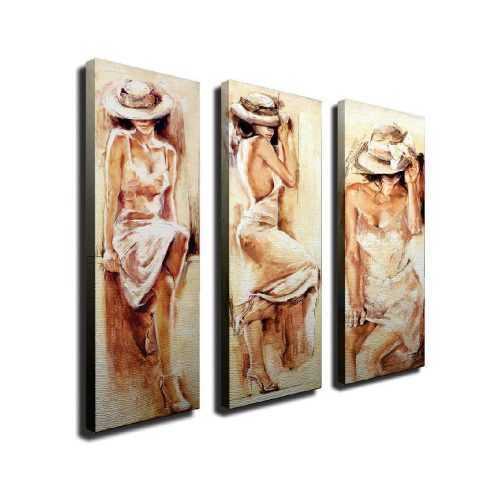 Romantic Mood 3 részes vászon fali kép