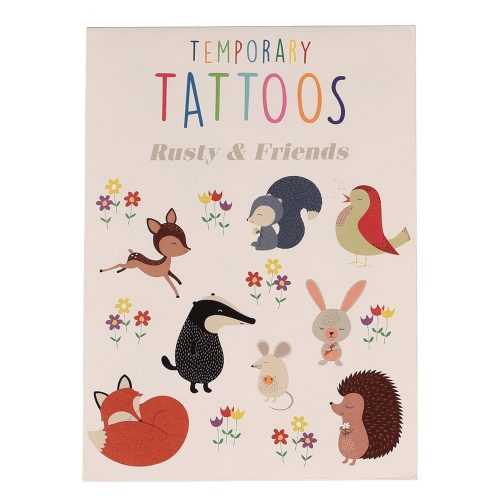 Rusty And Friends lemosható tetoválás