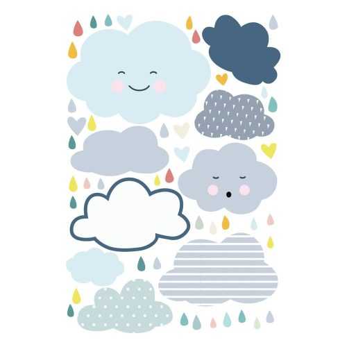 Scandinavian Clouds and Love Rain gyerek falmatrica