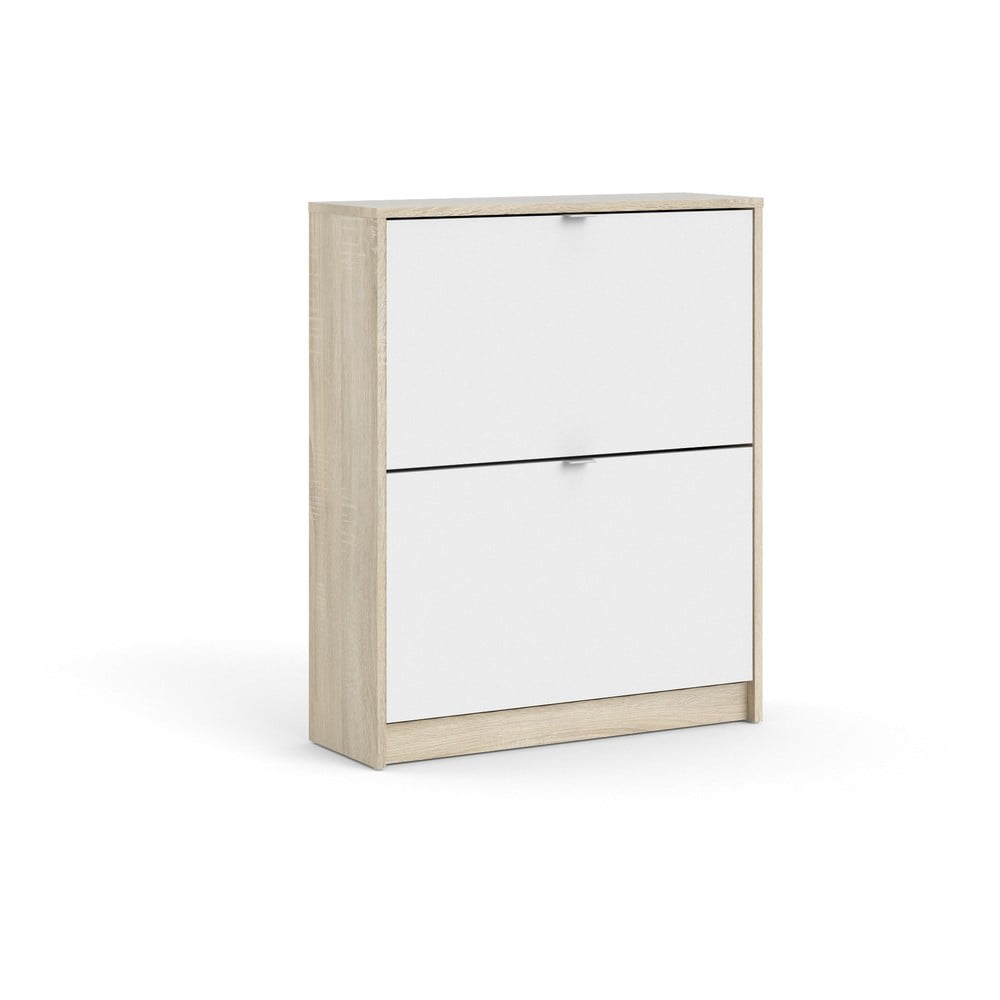 Shoes fehér cipőtartó tölgyfa kerettel